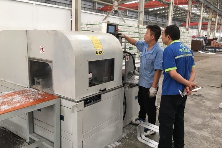 適用于電動機外殼切割的DS-A800鋁合金切割機已服務(wù)于南平、中亞鋁業(yè)